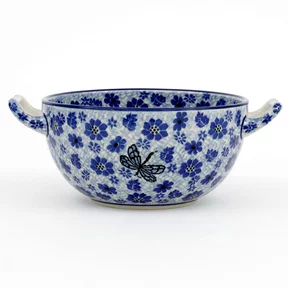Miska fondue D02 0,7l <br> 1443X Ważka w kwiatach